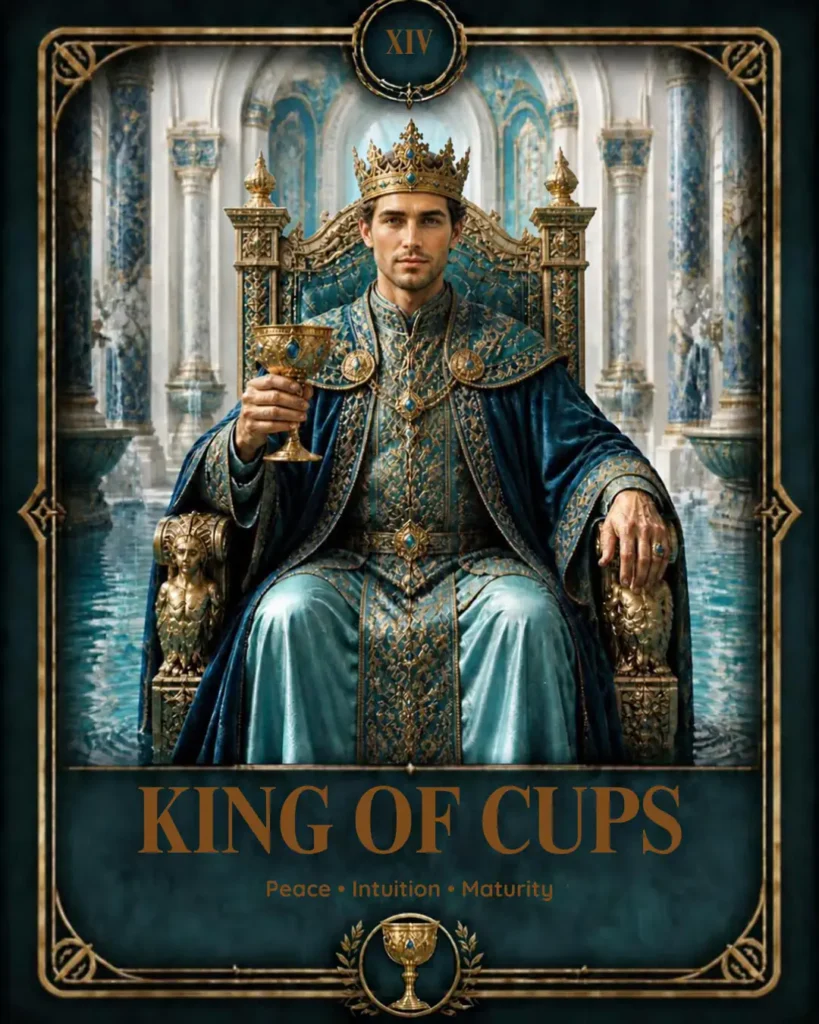 król kielichów tarot