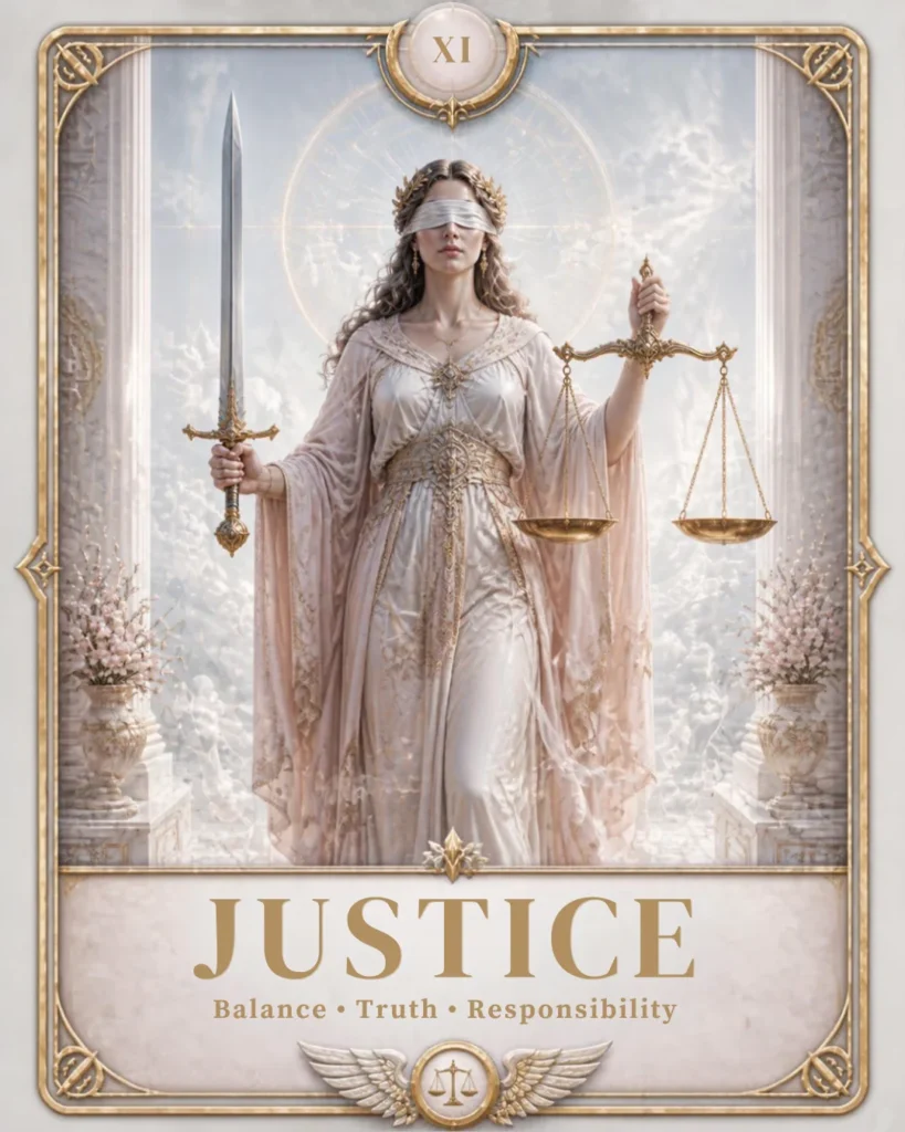 sprawiedliwość tarot