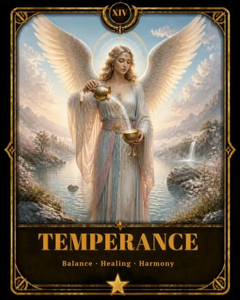 umiarkowanie tarot